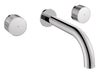 [1053640000] Atrio Private Collection 2-Handle Wall Mount Faucet, Knob Handles, 1.2 GPM (4.5L.min) - Brushed Warm Sunset