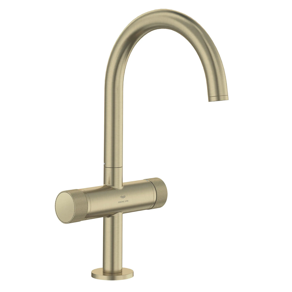 Atrio Private Collection Single Hole 8-Inch Widespread 2-Handle L-Size Bathroom Faucet with Knob Handles, 1.2 GPM (4.5 L/min) // BRUSHED NICKEL INFINITYFINISH // 287160_Atrio_SiloRight_105337EN00_0001_MARCH2026_1_CDNwebp.webp