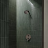 [111714A000] Euphoria 140 with AquaBooster Round Single Spray Shower Head 1.75 GPM (6.6L/min) - Brushed Cool Sunrise