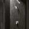 [1117180000] Euphoria 140 with AquaBooster Square Single Spray Shower Head 1.75 GPM (6.6L/min) - GROHE StarLight Chrome