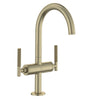[21146EN0] Atrio Single Hole Two-Handle L-Size Bathroom Faucet without Handles, 1.2 GPM (4.5 L/min) - GROHE StarLight Chrome