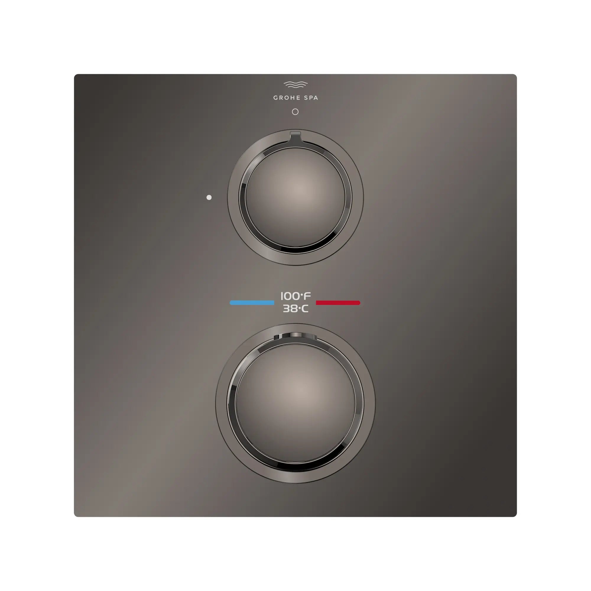 Allure Single Function 2-Handle Thermostatic Valve Trim // HARD GRAPHITE // 287708_Allure_SiloFront_29177A000_0001_MAY2026_0_CDNwebp.webp