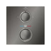 [29178AL1] Allure Dual Function 2-Handle Thermostatic Valve Trim - Brushed Cool Sunrise