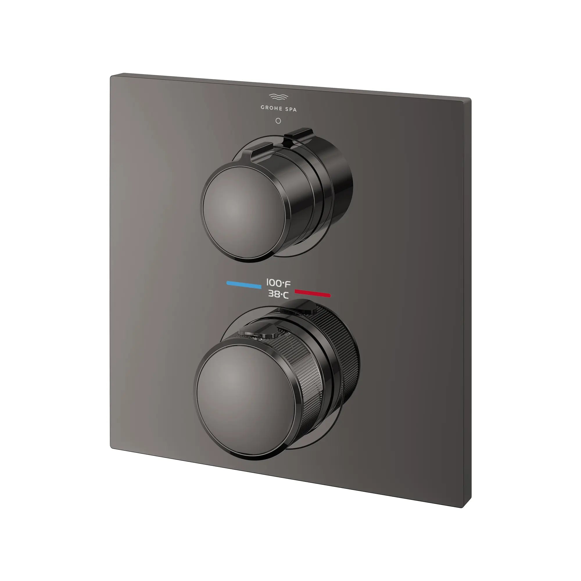 Allure Single Function 2-Handle Thermostatic Valve Trim // HARD GRAPHITE // 287714_Allure_SiloLeft_29177A000_0001_MAY2026_0_CDNwebp.webp