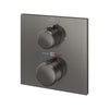 [29178AL1] Allure Dual Function 2-Handle Thermostatic Valve Trim - Brushed Cool Sunrise