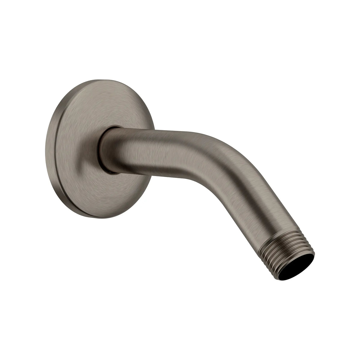 Relexa 5" Shower Arm // BRUSHED HARD GRAPHITE // 287729_AquaBooster_Shower_Arm_SiloRight_27414AL00_0001_MARCH2026_0_CDNwebp.webp