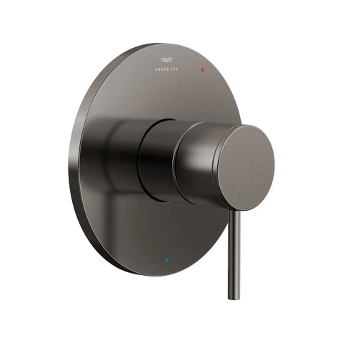 Atrio Pressure Balance Valve Trim with Cartridge - Brushed Hard Graphite