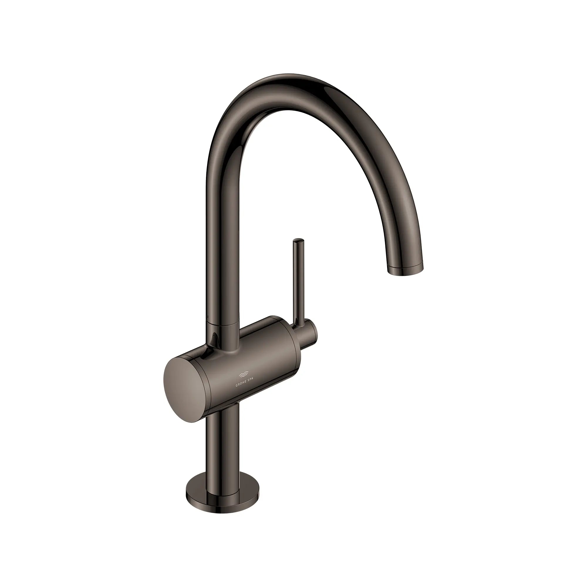 Atrio Single Hole Single-Handle L-Size Bathroom Faucet, 1.2 GPM (4.5 L/min) // HARD GRAPHITE // 287745_Atrio_SiloRight_24350A000_0001_MARCH2026_0_CDNwebp.webp