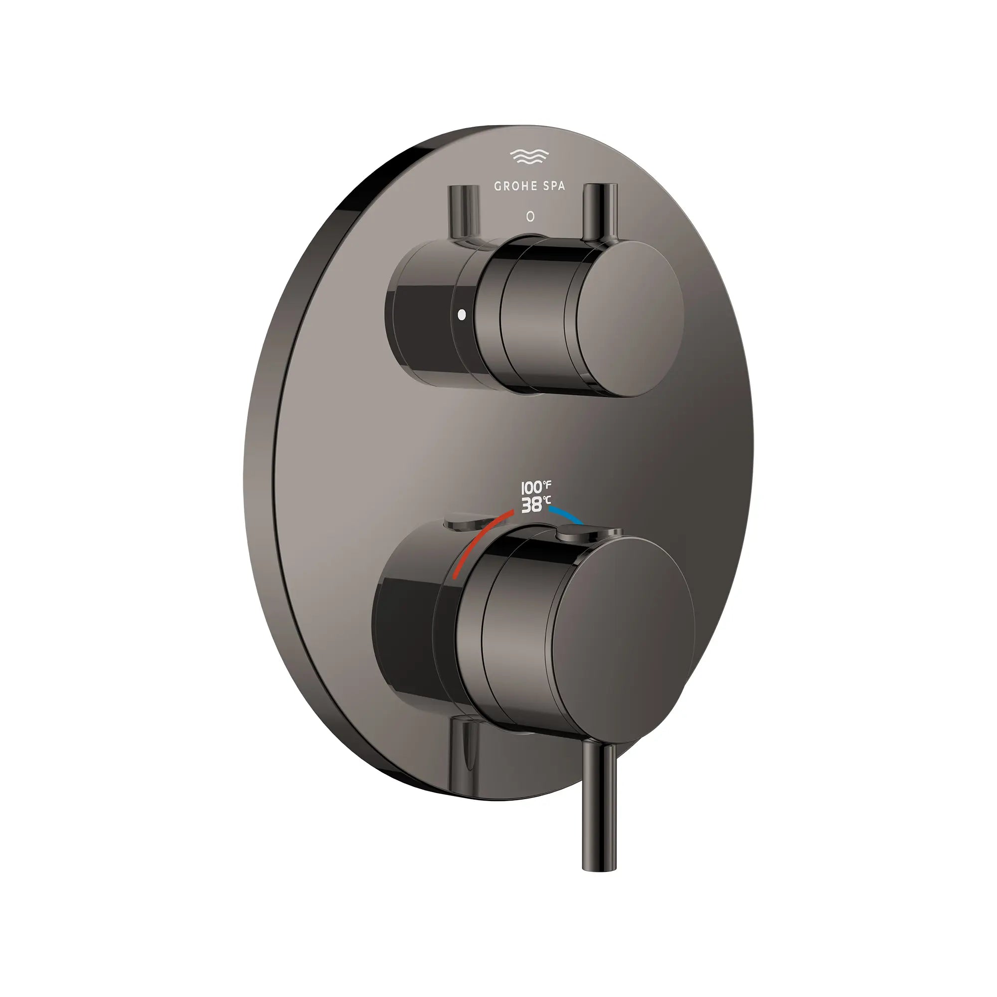 Atrio Single Function 2-Handle Thermostatic Valve Trim // HARD GRAPHITE // 287750_Atrio_SiloRight_24360A000_0001_MARCH2026_0_CDNwebp.webp