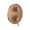 [24360DL0] Atrio Single Function 2-Handle Thermostatic Valve Trim - Brushed Warm Sunset