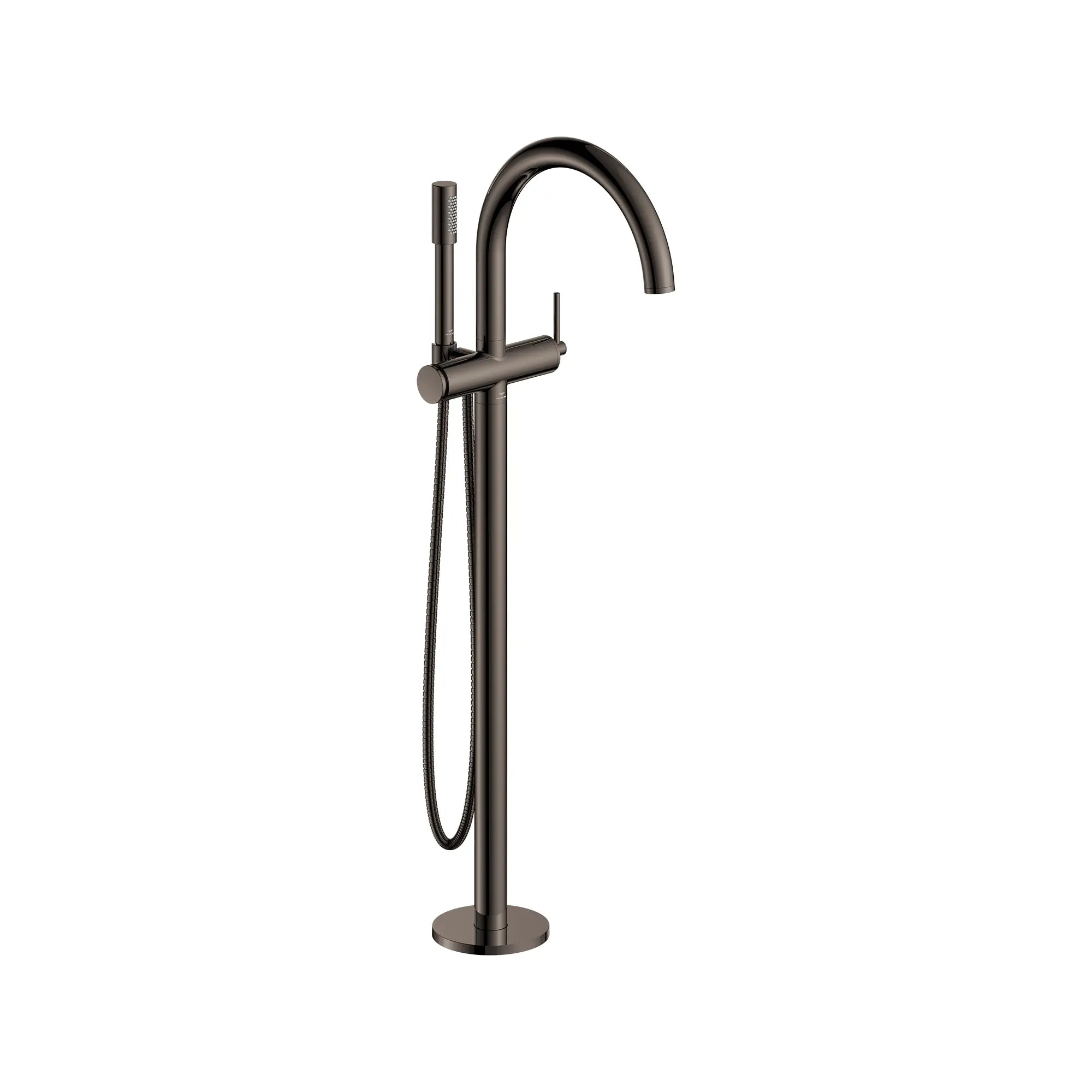 Atrio Single-Handle Freestanding Tub Faucet with 1.75 GPM (6.6 L/min) Hand Shower // HARD GRAPHITE // 287755_Atrio_SiloRight_24368A000_0001_MARCH2026_0_CDNwebp.webp