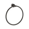 [40887A00] Atrio 8" Towel Ring - Matte Black
