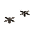 [14216A00] Atrio Lever Handles for Bathroom Sink Faucet (Pair) - GROHE StarLight Chrome