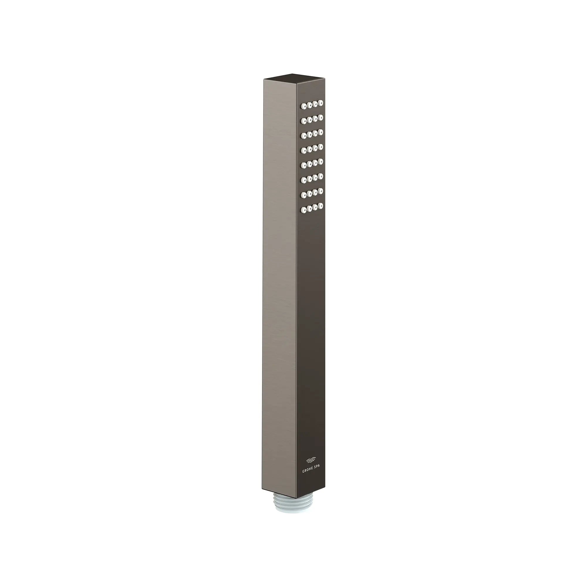 Euphoria Cube+ Stick Hand Shower - 1 Spray, 1.75 GPM (6.6 L/min) // BRUSHED HARD GRAPHITE // 287775_Euphoria_Cube_SiloRight_26867AL00_0001_MARCH2026_0_CDNwebp.webp