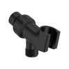 [284182430] Adjustable Shower Arm Mount for Hand Shower - Matte Black