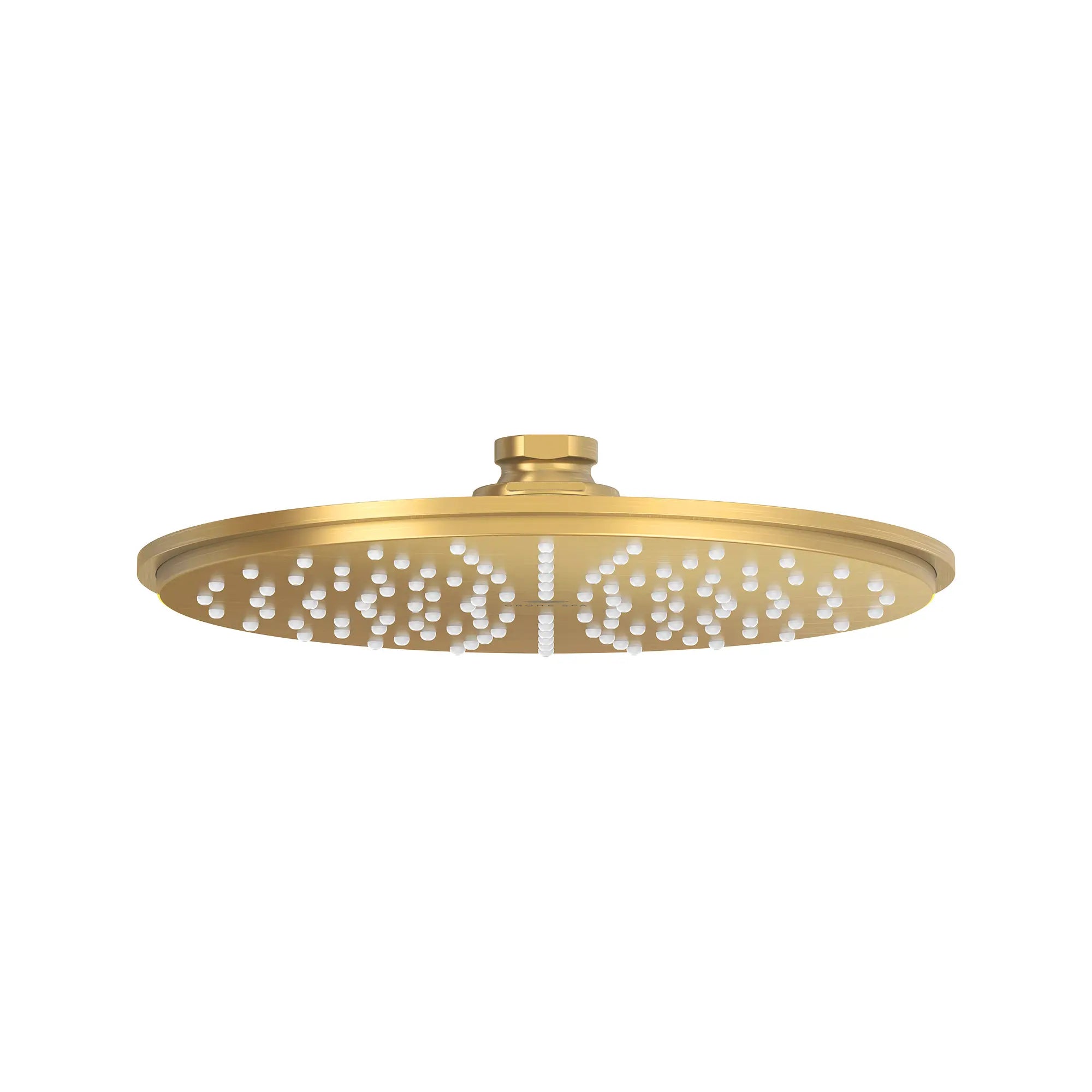 210 Shower Head, 8" - 1 Spray, 1.75 GPM (6.6 L/min) // BRUSHED COOL SUNRISE // 288256_Rainshower_SiloFront_27814GN00_28540GN00_0001_July2025_0_CDNwebp.webp
