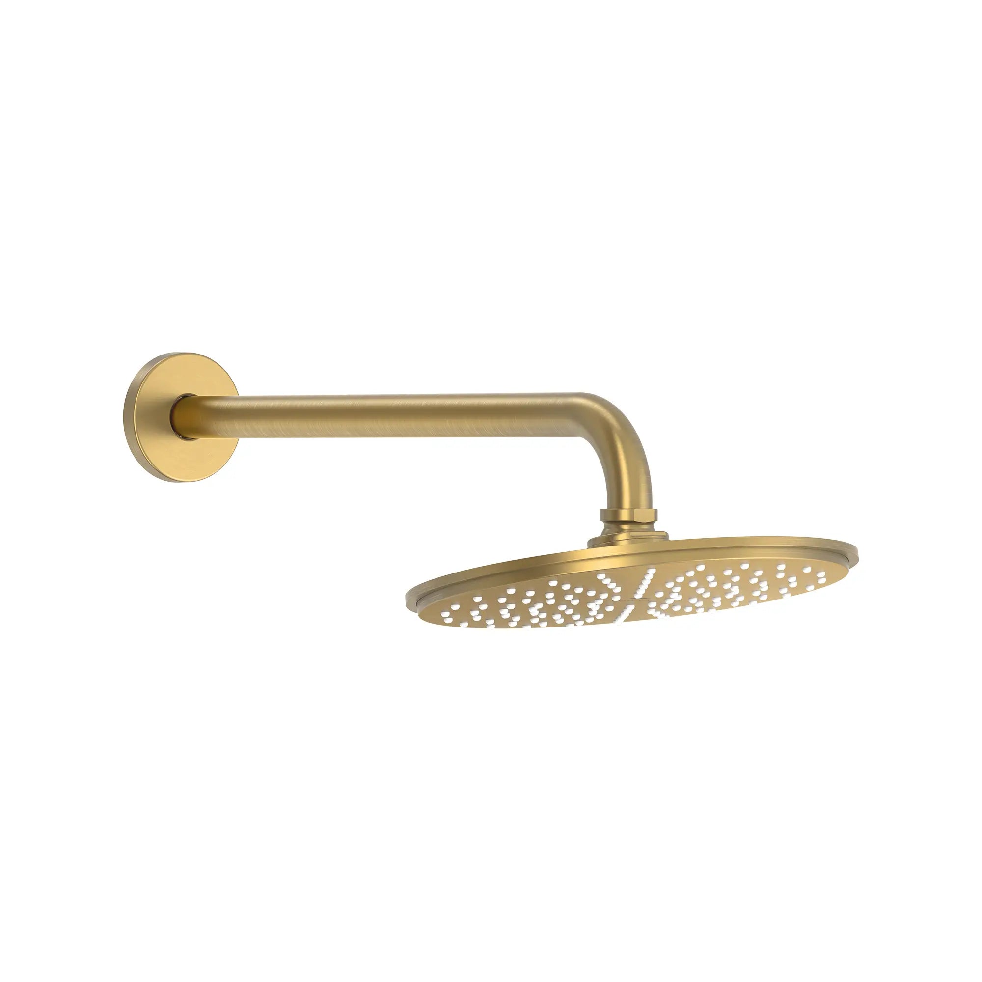 210 Shower Head, 8" - 1 Spray, 1.75 GPM (6.6 L/min) // BRUSHED COOL SUNRISE // 288270_Rainshower_SiloRight_27814GN00_28540GN00_0001_July2025_0_CDNwebp.webp