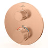 [105366DL00] Atrio Private Collection Dual Function 2-Handle Thermostatic Valve Trim with Control Module with Knob Handles - GROHE StarLight Chrome