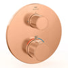 [105366DL00] Atrio Private Collection Dual Function 2-Handle Thermostatic Valve Trim with Control Module with Knob Handles - GROHE StarLight Chrome