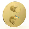 [105366GN00] Atrio Private Collection Dual Function 2-Handle Thermostatic Valve Trim with Control Module with Knob Handles - GROHE StarLight Chrome