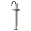 [105772AL00] Atrio Private Collection 2-Handle Free Standing Tub Filler with Knob Handles, with 1.75 GPM Hand Shower - Matte Black