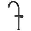 [1053422430] Atrio Private Collection Single Hole Two-Handle Vessel Sink Faucet with Knob Handles, 1.2 GPM (4.5 L/min) - Brushed Hard Graphite