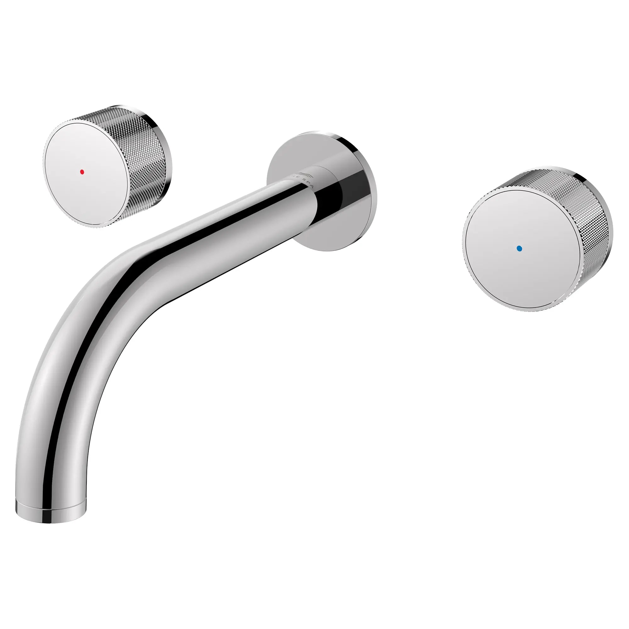 Atrio Private Collection 2-Handle Wall Mount Faucet, Knob Handles, 1.2 GPM (4.5L.min) // GROHE STARLIGHT CHROME // 288363_Atrio_PC_SiloLeft_1053640000_0001_JUNE2026_1_CDNwebp.webp