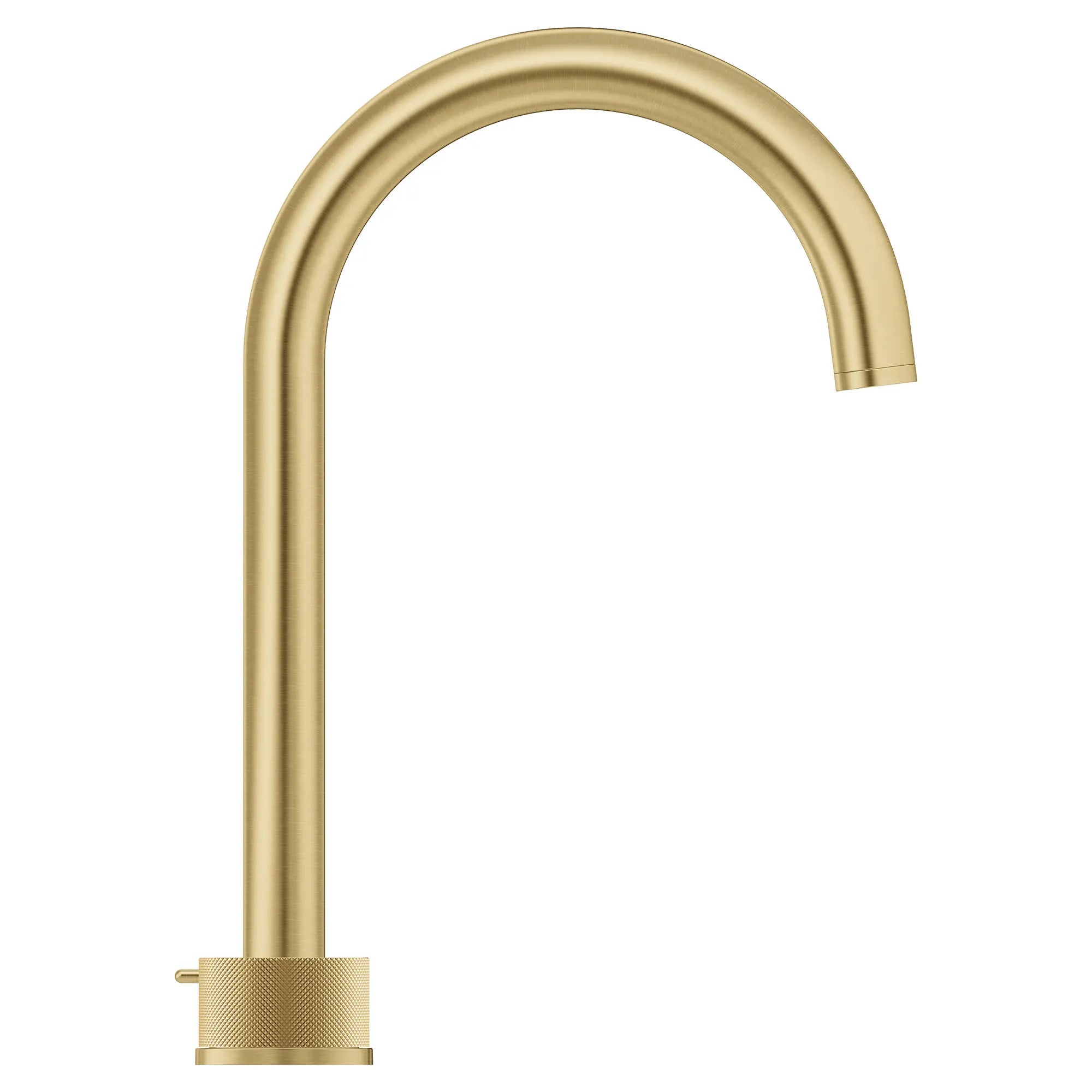 Atrio Private Collection 8-inch Widespread 2-Handle M-Size Bathroom Faucet with Knob Handles, 1.2 GPM (4.5 L/min) // BRUSHED COOL SUNRISE // 288377_Atrio_PC_SiloSide_105339GN00_0001_JUNE2026_1_CDNwebp.webp