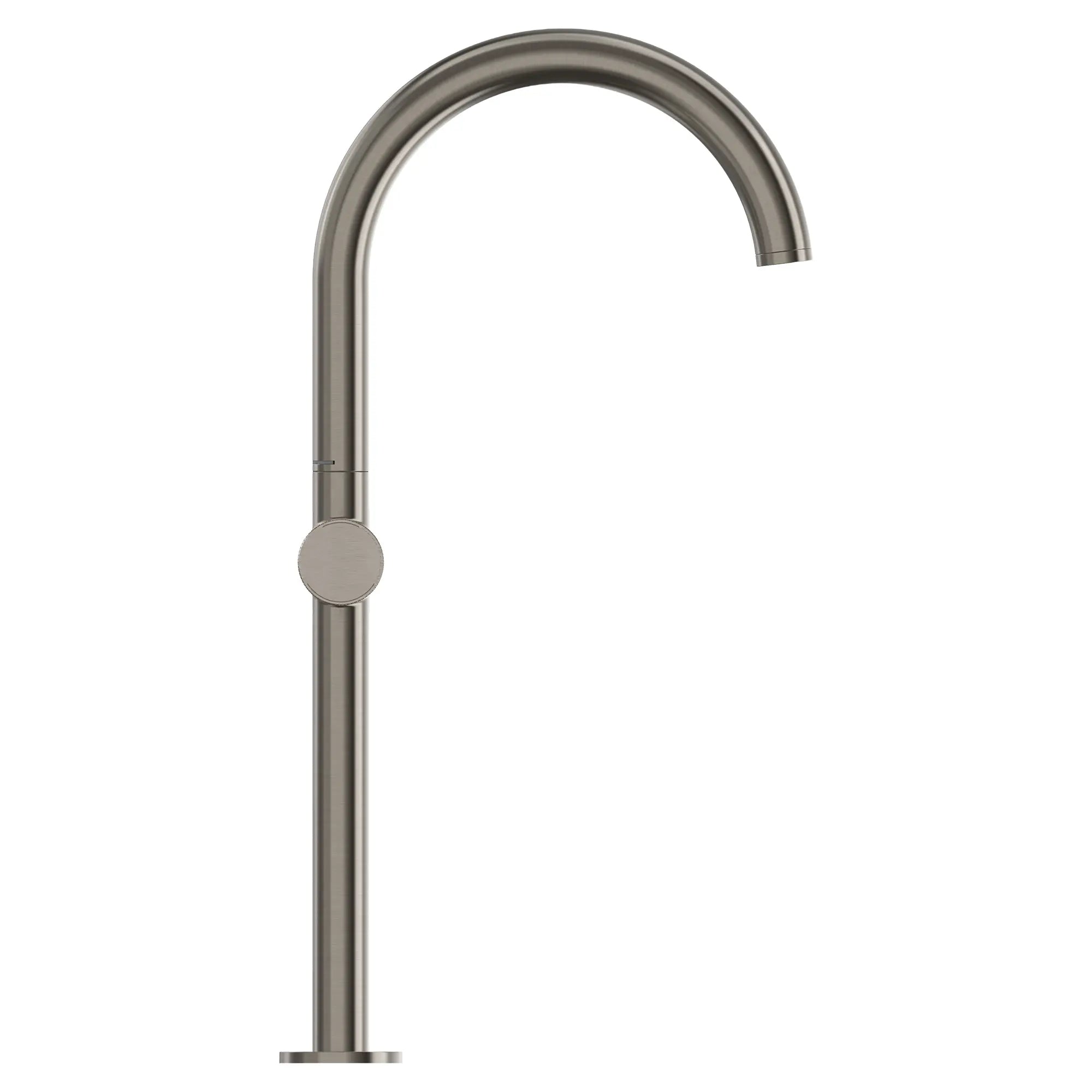 Atrio Private Collection Single Hole Two-Handle Vessel Sink Faucet with Knob Handles, 1.2 GPM (4.5 L/min) // BRUSHED HARD GRAPHITE // 288379_Atrio_PC_SiloSide_105342AL00_0001_JUNE2026_1_CDNwebp.webp