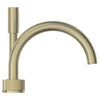 [105350EN00] Atrio Private Collection 5-Hole 2-Handle Deckmount Tub Filler with Knob Handles with 1.75 GPM Hand Shower - GROHE StarLight Chrome