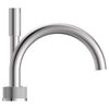 [1053500000] Atrio Private Collection 5-Hole 2-Handle Deckmount Tub Filler with Knob Handles with 1.75 GPM Hand Shower - GROHE StarLight Chrome