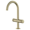 [105337EN00] Atrio Private Collection Single Hole 8-Inch Widespread 2-Handle L-Size Bathroom Faucet with Knob Handles, 1.2 GPM (4.5 L/min) - Brushed Warm Sunset