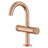 [105341DL00] Atrio Private Collection Single Hole Two-Handle M-Size Bathroom Faucet with Knob Handles, 1.2 GPM (4.5 L/min) - Brushed Warm Sunset