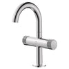 [1053410000] Atrio Private Collection Single Hole Two-Handle M-Size Bathroom Faucet with Knob Handles, 1.2 GPM (4.5 L/min) - GROHE StarLight Chrome
