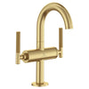 [21148GN0] Atrio Single Hole Two-Handle M-Size Bathroom Faucet without Handles, 1.2 GPM (4.5 L/min) - GROHE StarLight Chrome