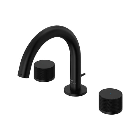 Atrio Private Collection 8-inch Widespread 2-Handle S-Size Bathroom Faucet, 1.2 GPM (4.5 L/min) - Matte Black