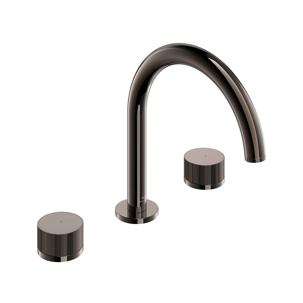 Atrio Private Collection 3-Hole 2-Handle Deck Mount Roman Tub Faucet with Knob Handles // HARD GRAPHITE // 288879_Atrio_SiloRight_105365A000_0001_JUNE2026_0_CDNwebp.webp