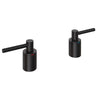 [142182430] Atrio Lever Handles for Roman Tub Faucet (Pair) - Brushed Warm Sunset