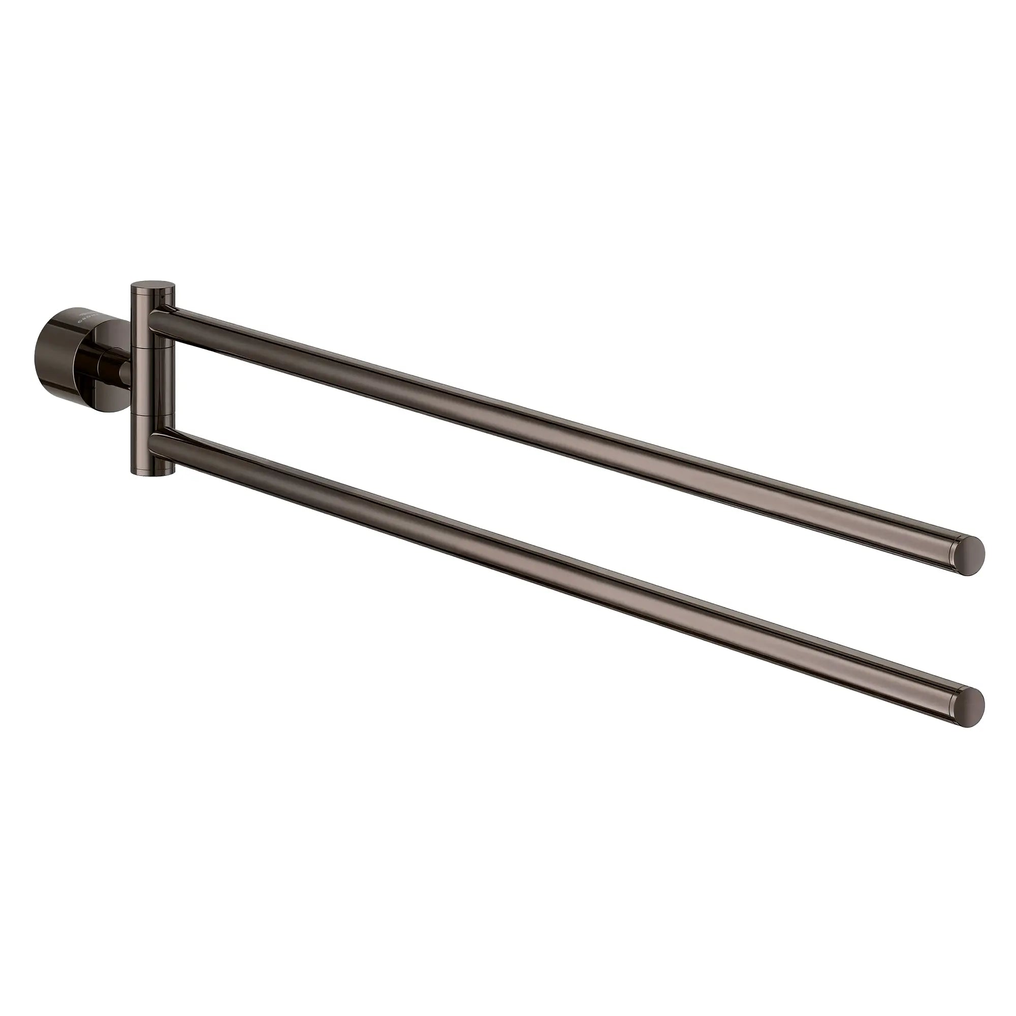 Atrio 18-1/2" Double Towel Rail // HARD GRAPHITE // 288959_Atrio_SiloRight_40888A00_0001_JULY2026_0_CDNwebp.webp