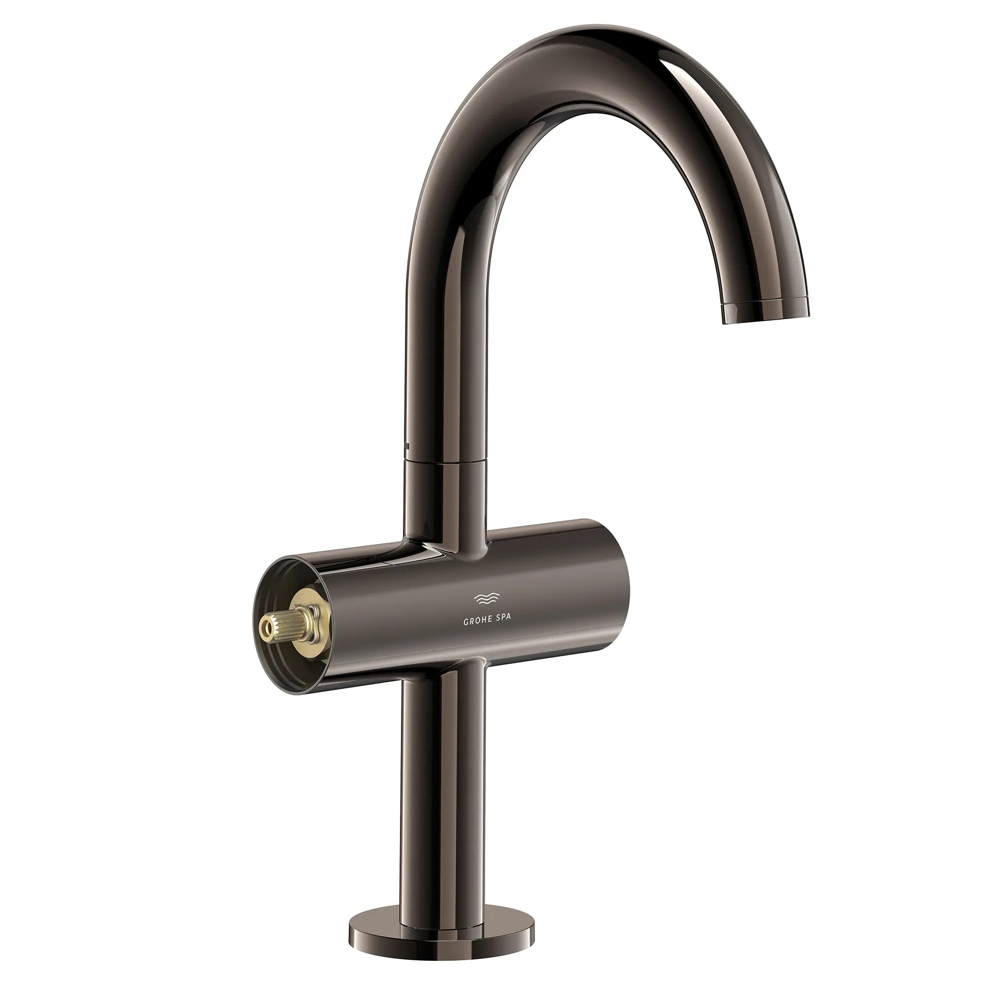 Atrio Single Hole Two-Handle M-Size Bathroom Faucet without Handles, 1.2 GPM (4.5 L/min) // HARD GRAPHITE // 289250_Atrio_PC_SiloRight_21148A000_48458A000_0002_JANUARY2026_0_CDNwebp.webp