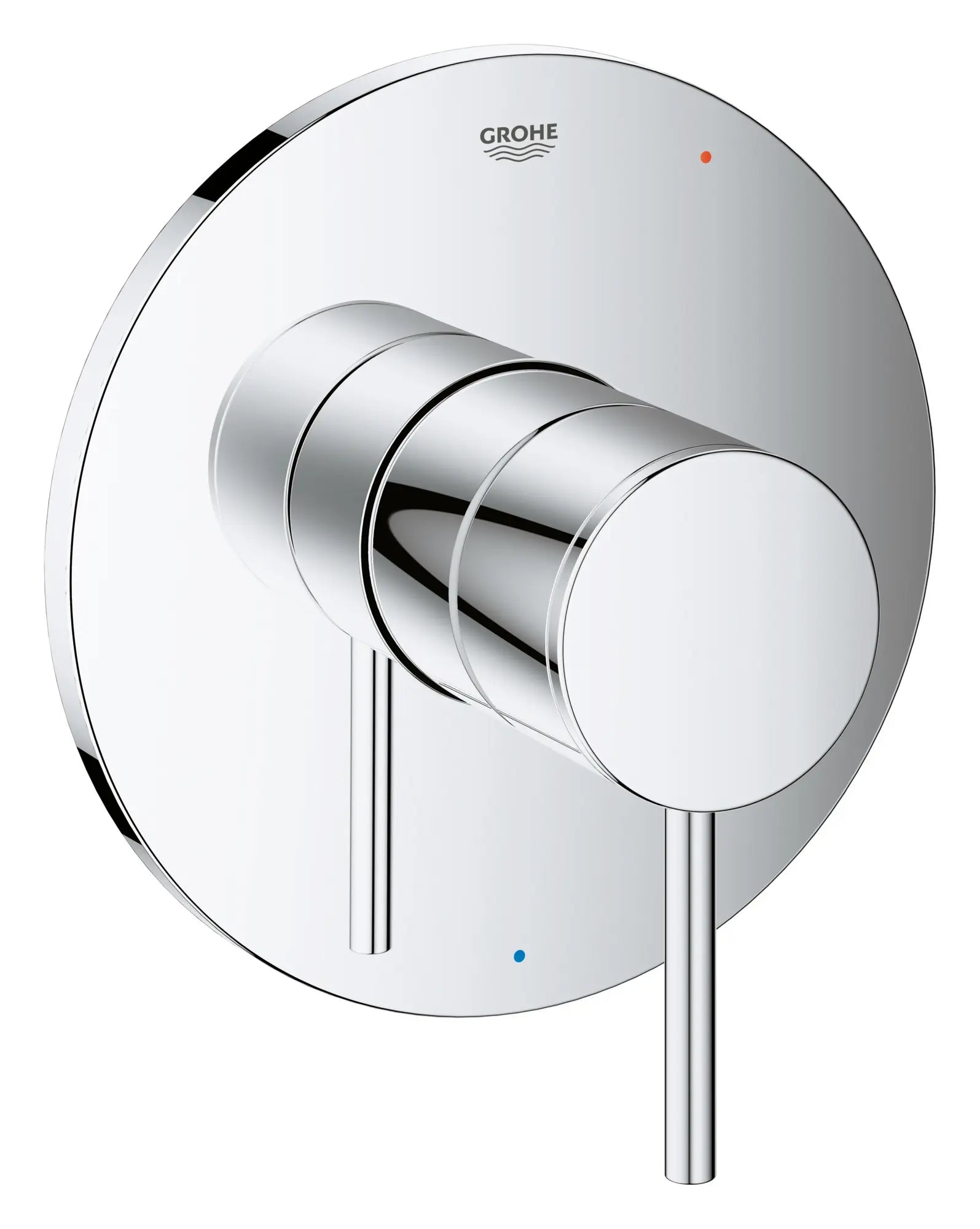 Pressure Balance Valve Trim with Cartridge // GROHE STARLIGHT CHROME // 46576_14467000_1_0_CDNwebp.webp