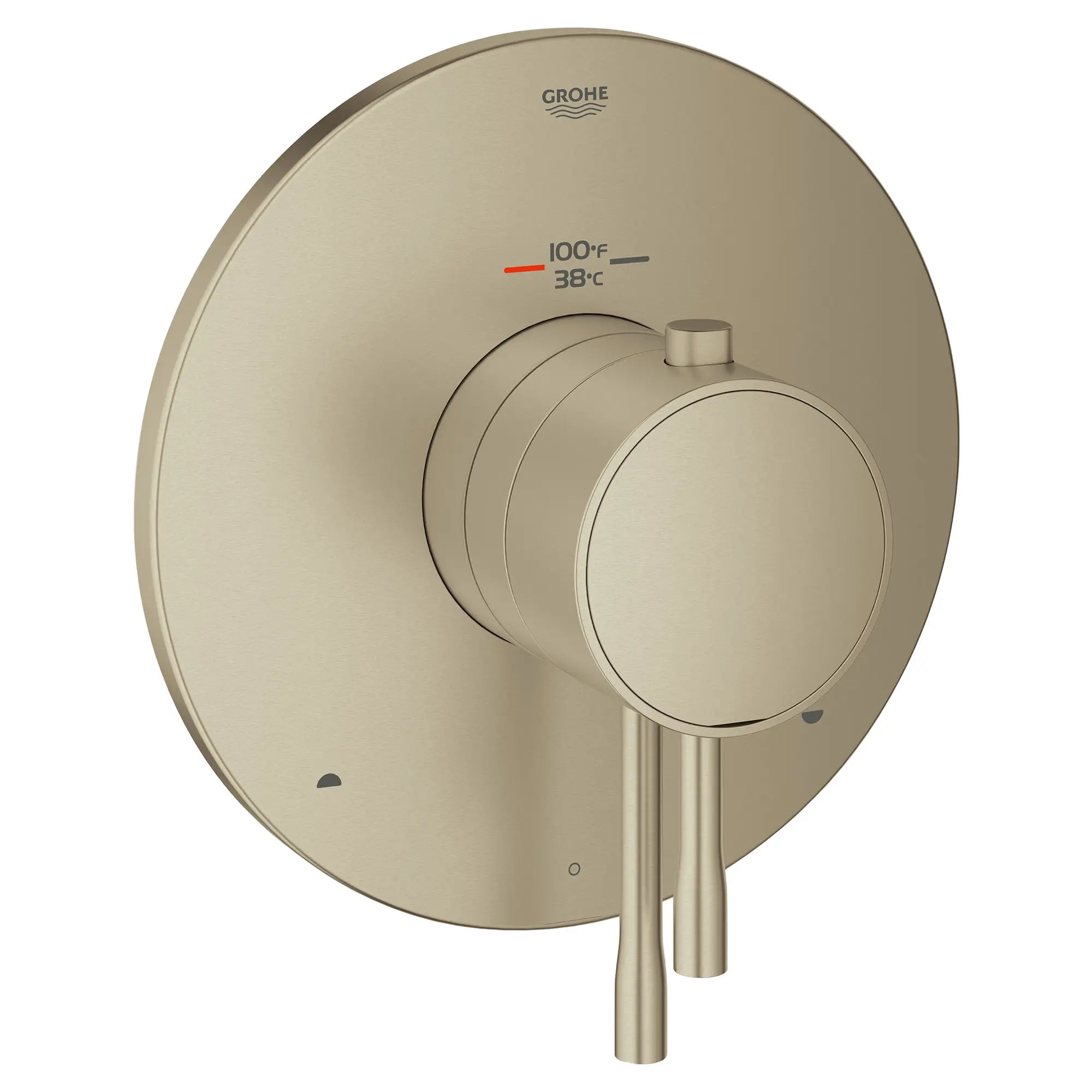 Dual Function Thermostatic Valve Trim // BRUSHED NICKEL INFINITYFINISH // 48334_19988EN1_0_CDNwebp.webp