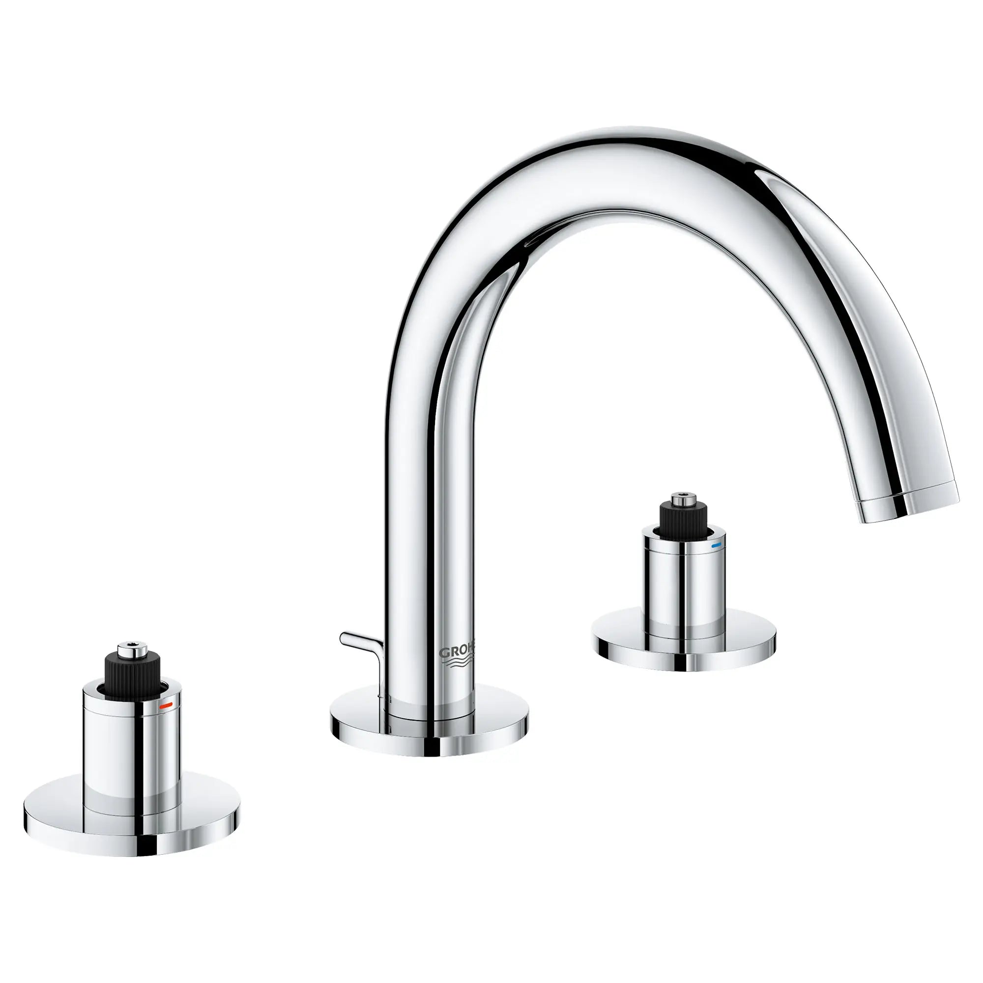 8-inch Widespread 2-Handle S-Size Bathroom Faucet 1.2 GPM // GROHE STARLIGHT CHROME // 48376_20072003_0_CDNwebp.webp