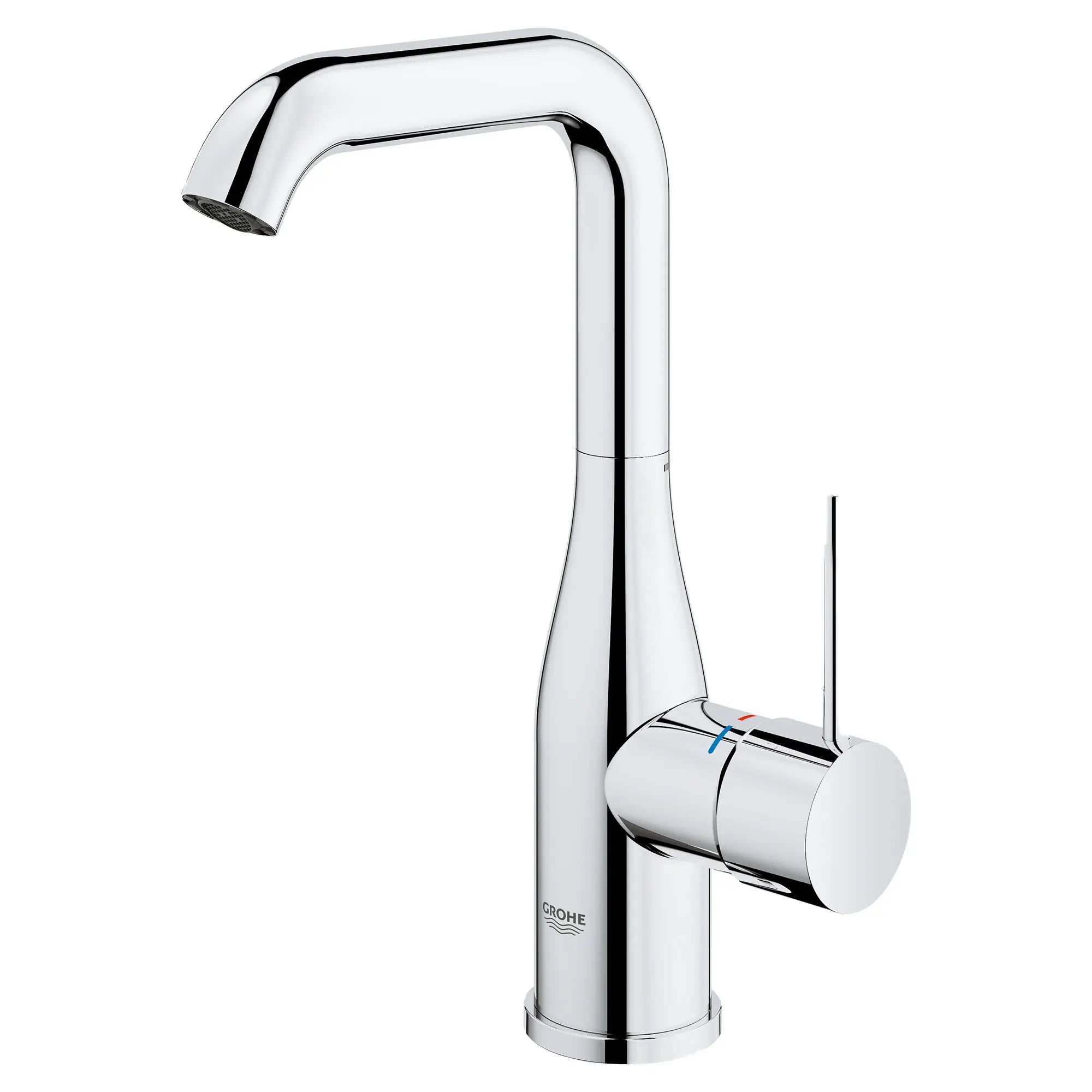 Single Hole Single-Handle L-Size Bathroom Faucet, 1.2 GPM (4.5 L/min) // GROHE STARLIGHT CHROME // 49434_2348600A_1_0_CDNwebp.webp