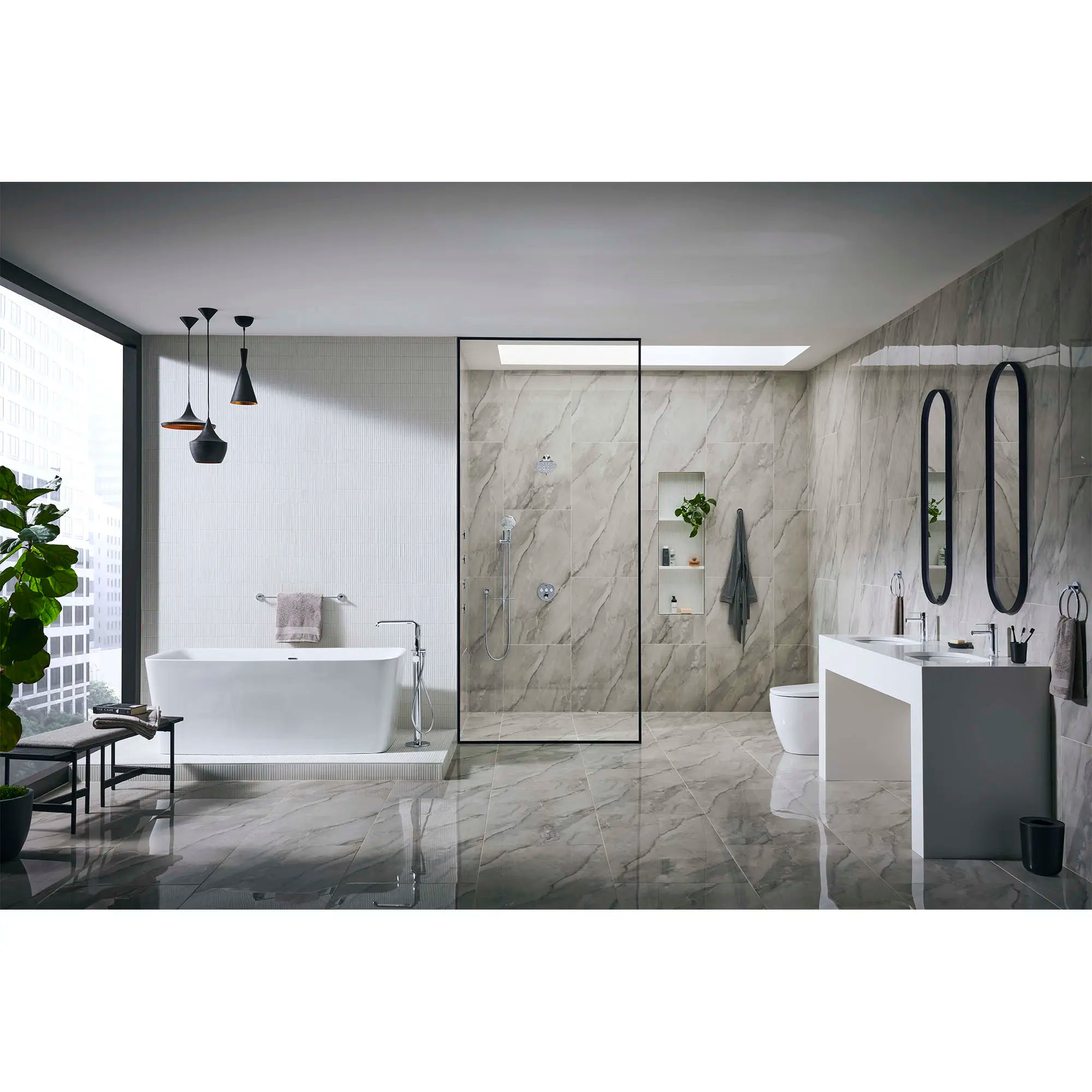 Single-Handle Freestanding Tub Faucet with 1.75 GPM (6.6 L/min) Hand Shower // GROHE STARLIGHT CHROME // 49462_2349100A_D12536014.415_26789000_27412000_26603000_26545000_29138000_26744000_40386000_23592000_39673000_40365000_0_CDNwebp.webp