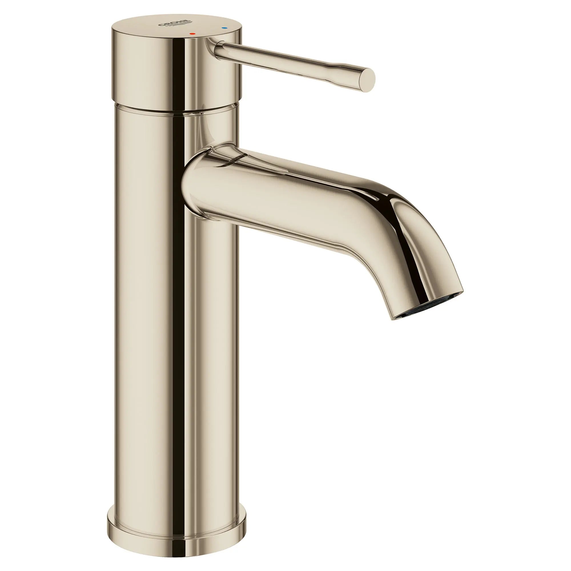 Single Hole Single-Handle S-Size Bathroom Faucet, 1.2 GPM (4.5 L/min) // POLISHED NICKEL INFINITYFINISH // 49516_23592BEA_0_CDNwebp.webp