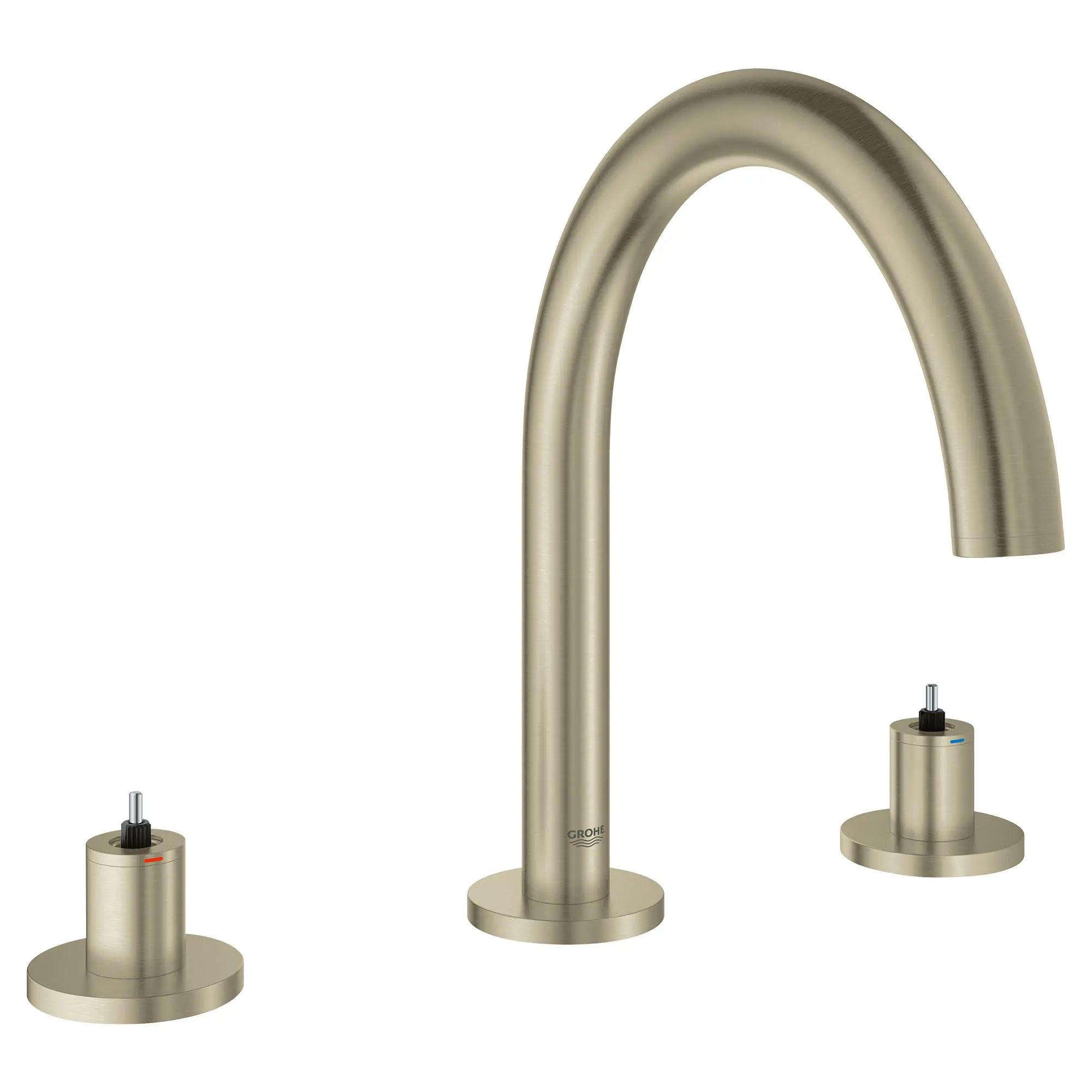 3-Hole 2-Handle Deck Mount Roman Tub Faucet // BRUSHED NICKEL INFINITYFINISH // 50007_25048EN3_0_CDNwebp.webp