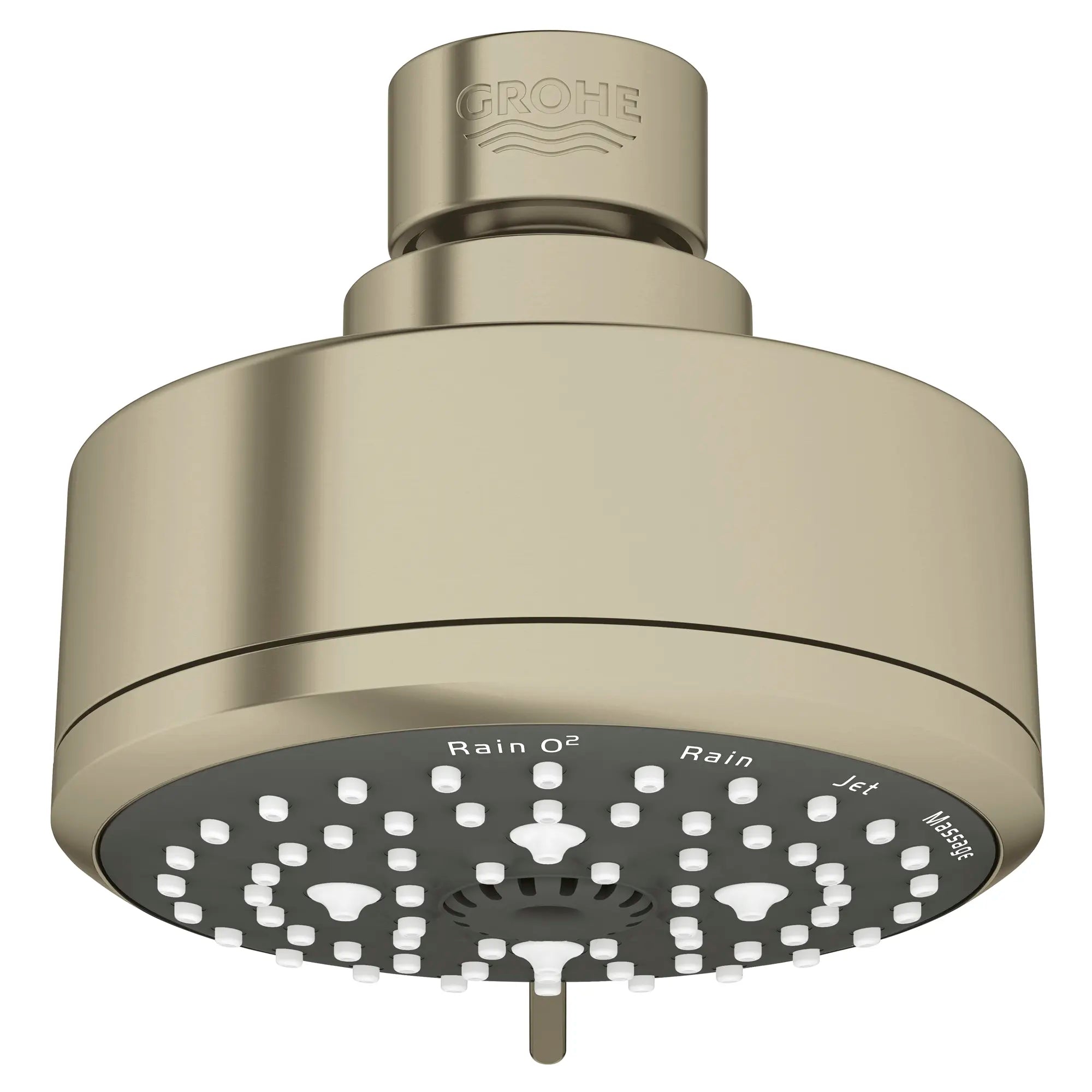 Tempesta 100 Shower Head, 4" - 4 Sprays, 1.75 gpm (6.6 L/min) // BRUSHED NICKEL INFINITYFINISH // 50457_26043EN1_0_CDNwebp.webp