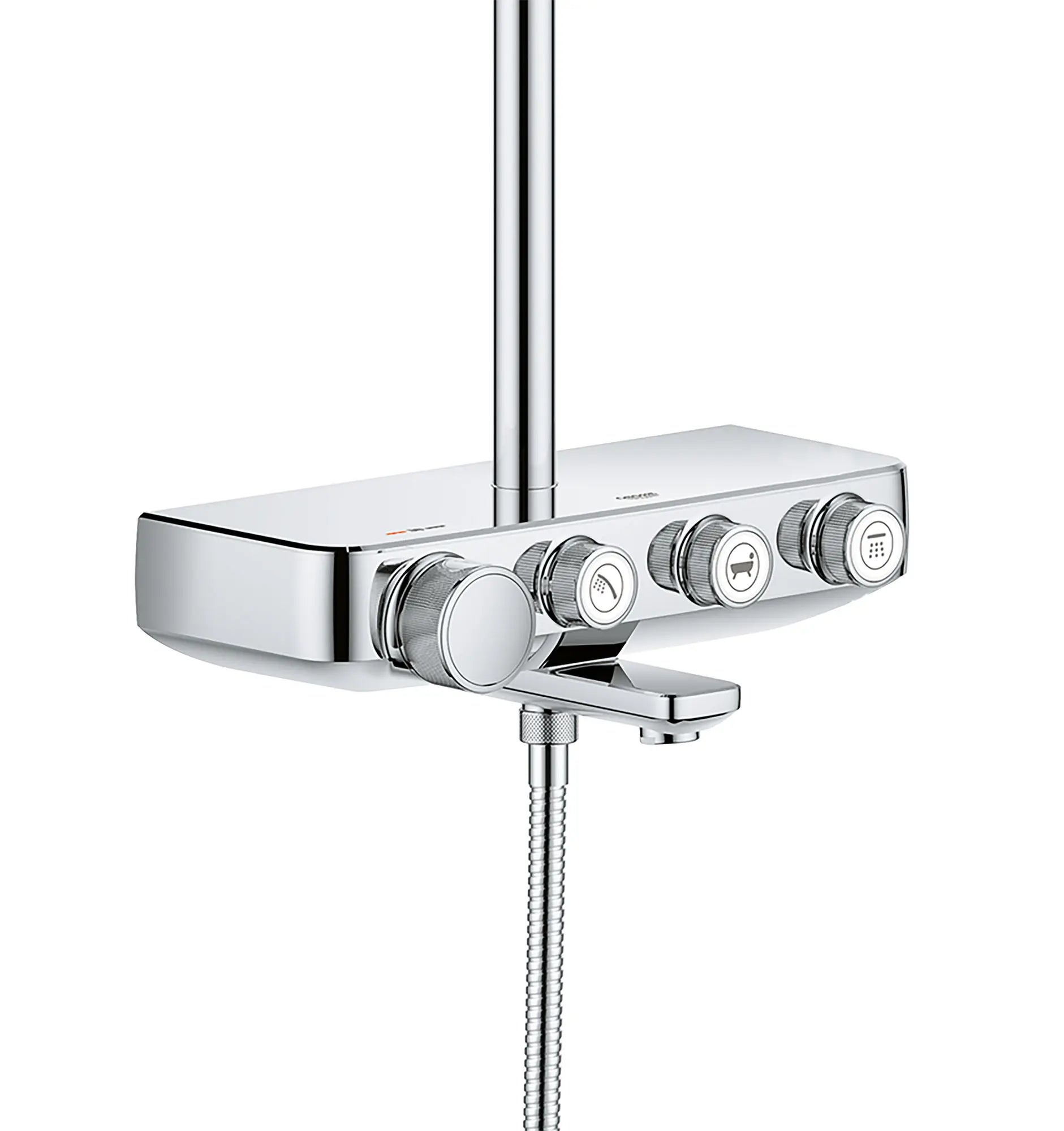 Thermostatic Tub/Shower System // GROHE STARLIGHT CHROME // 50584_26512000_1_0_CDNwebp.webp