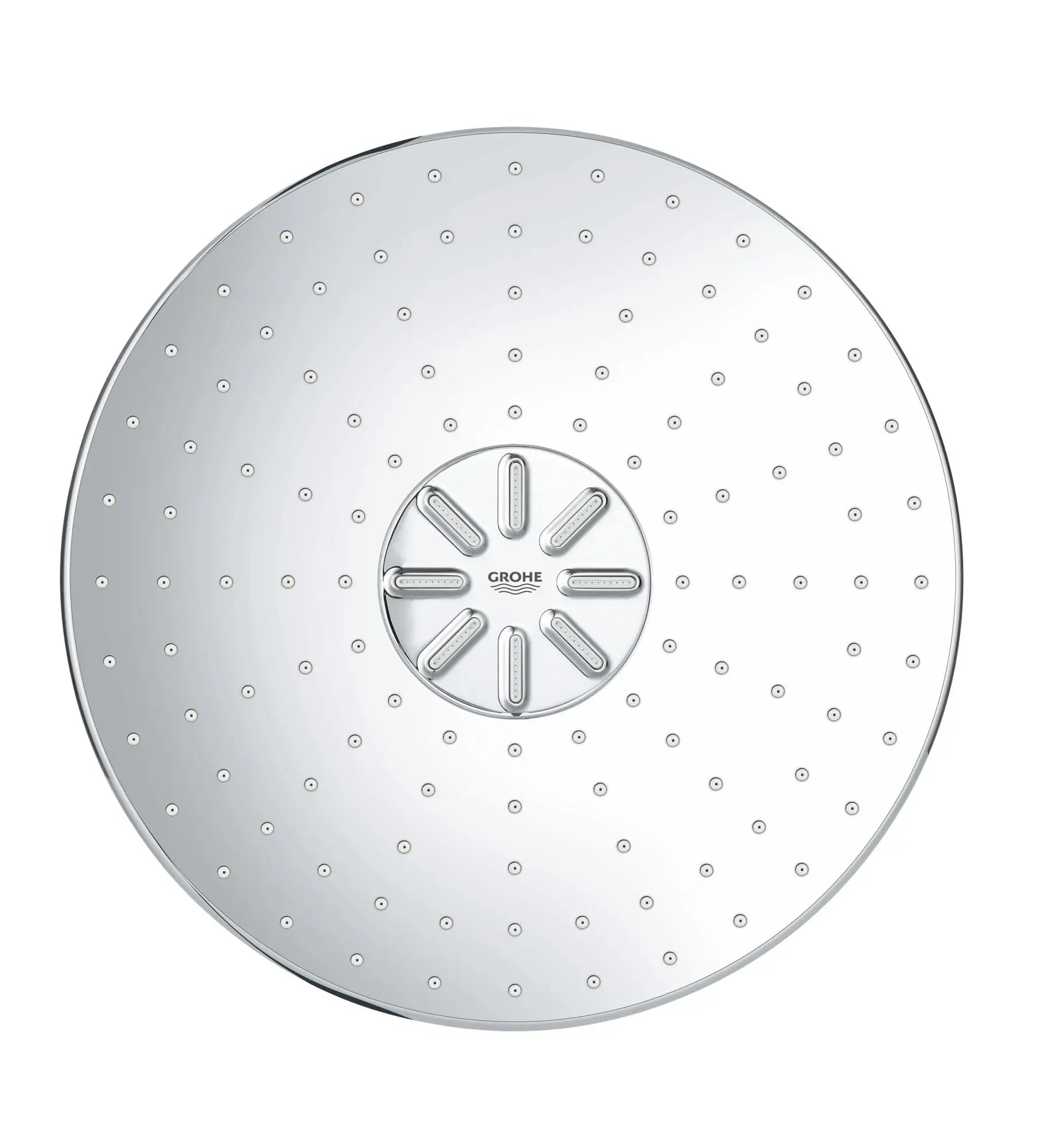 Shower Head with Remote, 12" - 2 Sprays, 1.75 GPM (6.6 L/min) // GROHE STARLIGHT CHROME // 50979_26644000_3_0_CDNwebp.webp